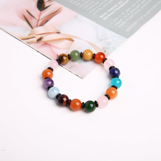 10mm Chakra Crystal Bracelet