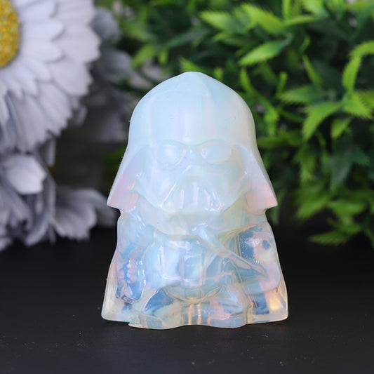 2.5" Opalite Darth Vard Crystal Carvings