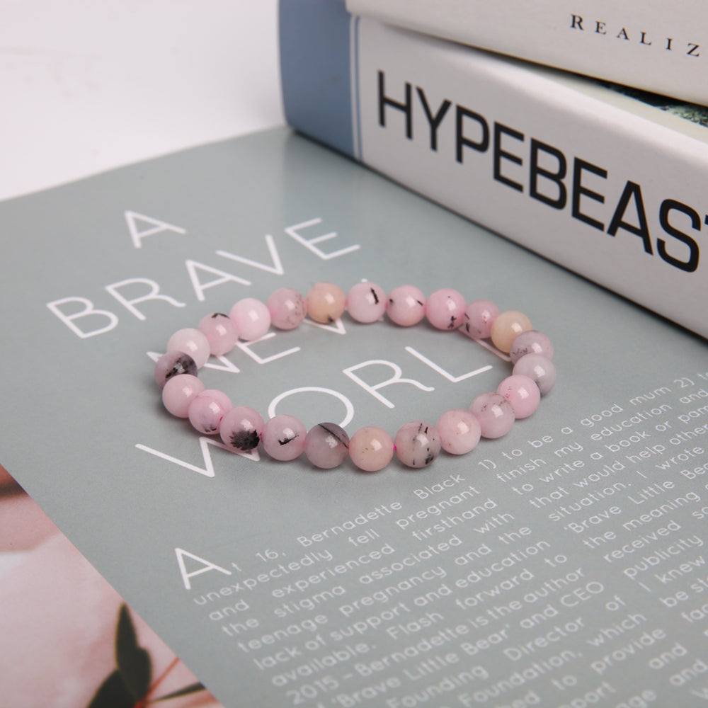 8mm Australia Jade Crystal Bracelet