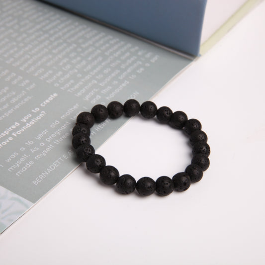 8mm Volcanic Crystal Bracelet