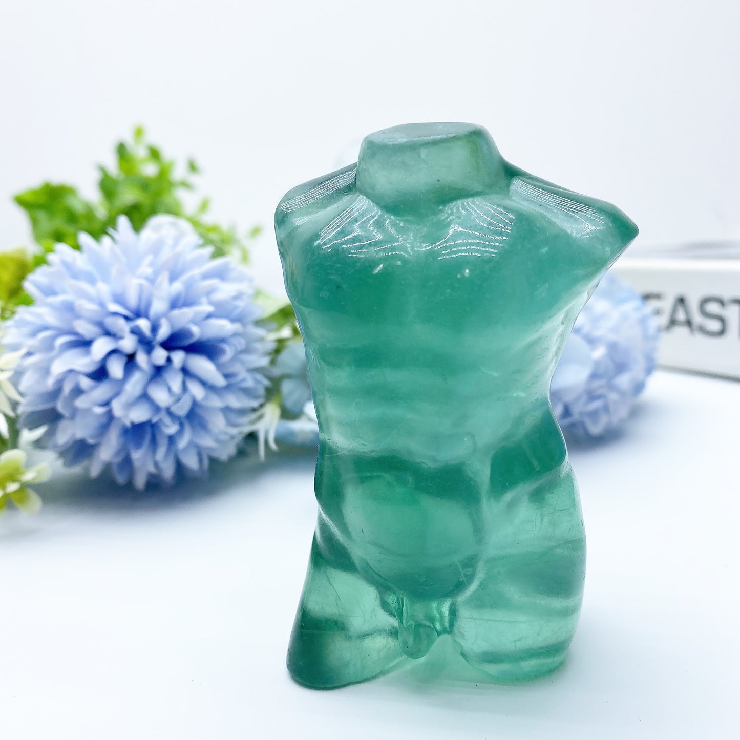 3.2" Green Fluorite Model Carving Crystal Healing Bulk Wholesale
