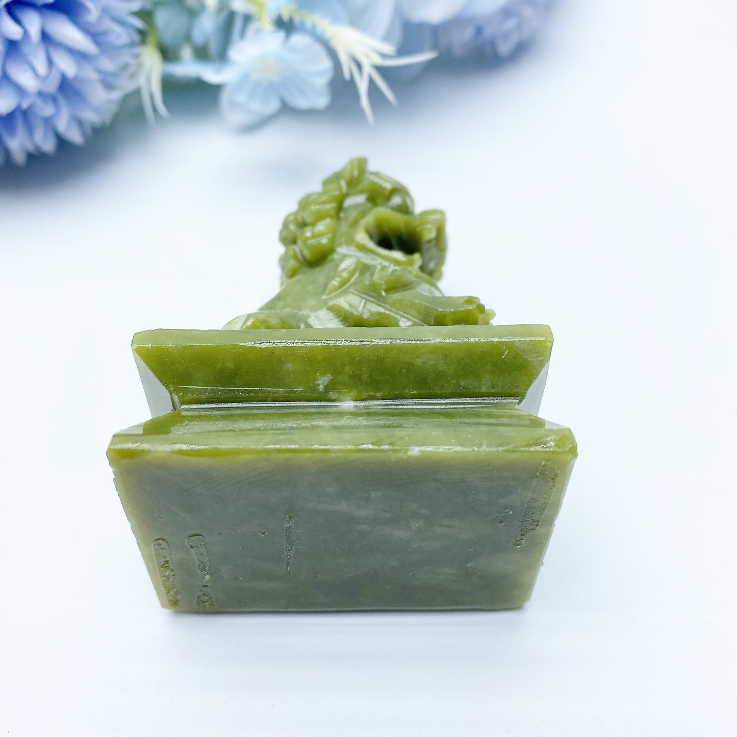 2.8" Serpentine Stone Lion Free Form Crystal Healing Bulk Wholesale