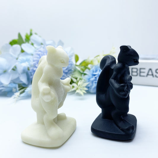 2.5" Mewtwo Pokemon Crystal Carvings Crystal Healing Bulk Wholesale