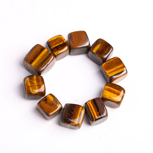 Tiger Eye Crystal Cubes