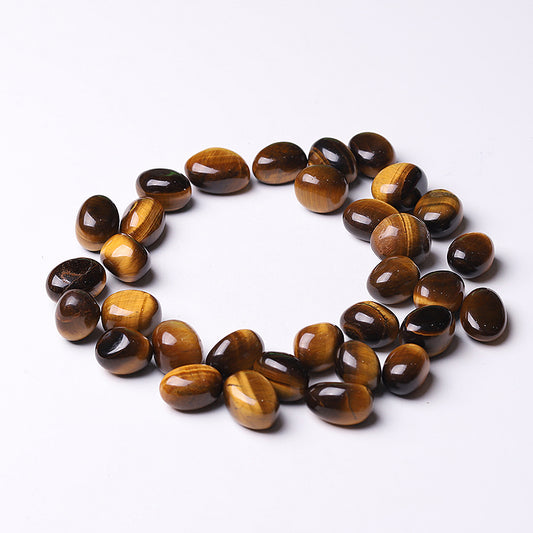 20mm-30mm High Quality Polished Tiger Eye Tumbles for Sale