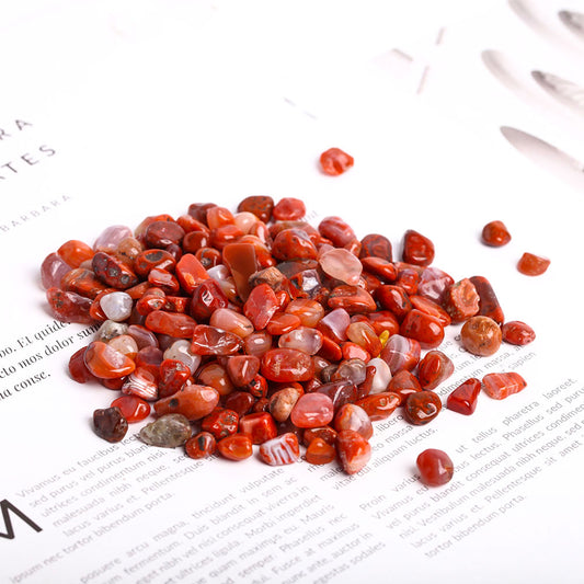 Carnelian Crystal Chips 7-9mm