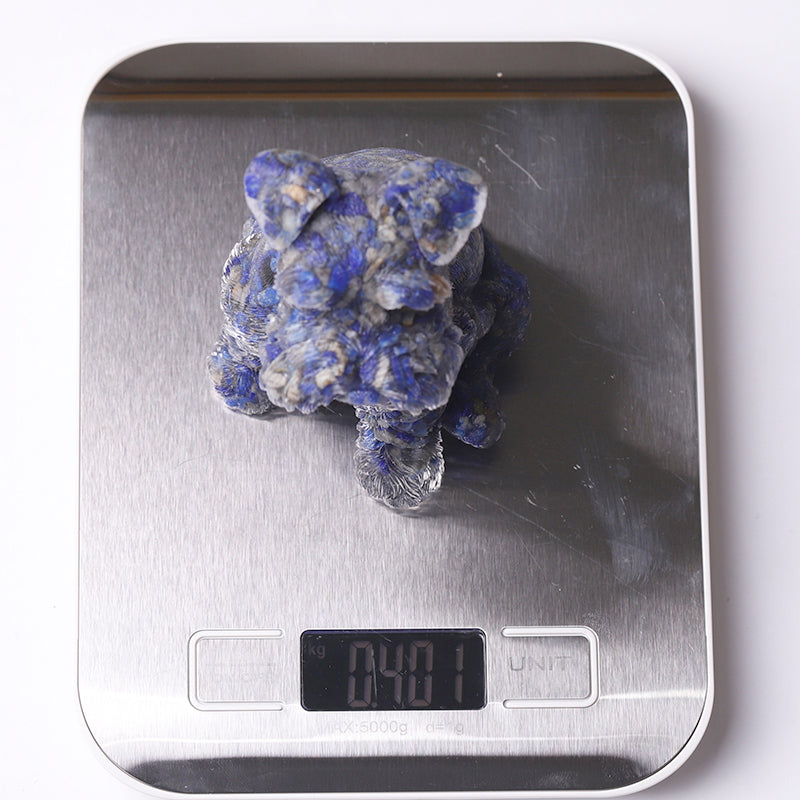 4.2" Resin Schnauzer Carving for Decoration