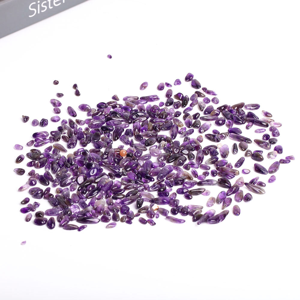 7-9mm Natural Brazil Amethsyt Crystal Chips