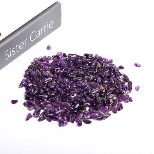 7-9mm Natural Brazil Amethsyt Crystal Chips