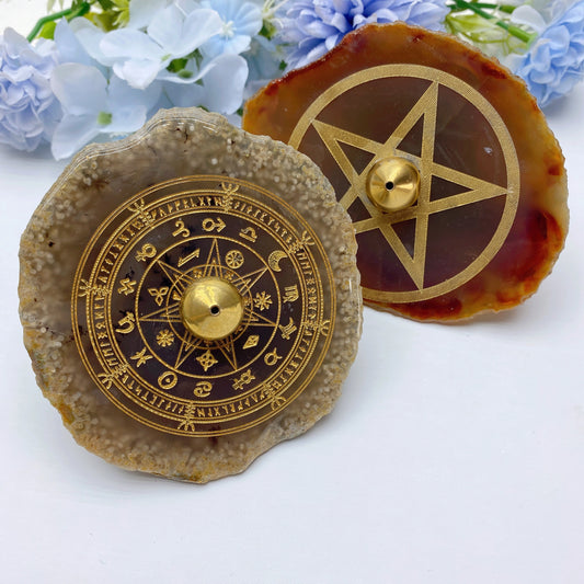 Agate Incense Holder Crystal Healing Bulk Wholesale
