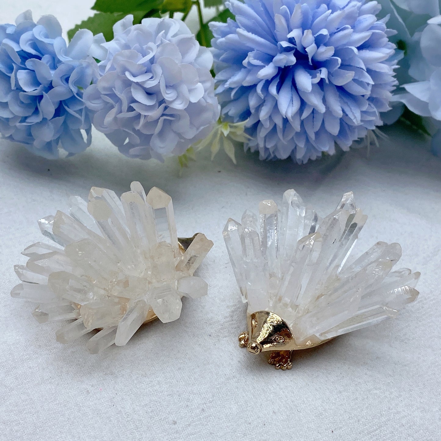 Clear Quartz Clusters Hedgehog Crystal Healing Bulk Wholesale