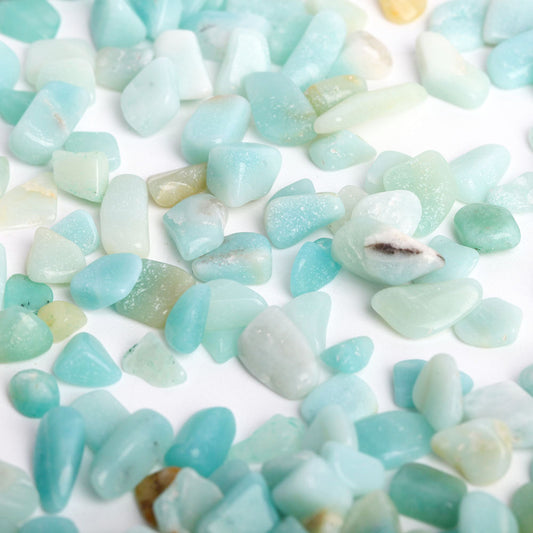Sky Blue Stone Crystal Chips 5-7mm