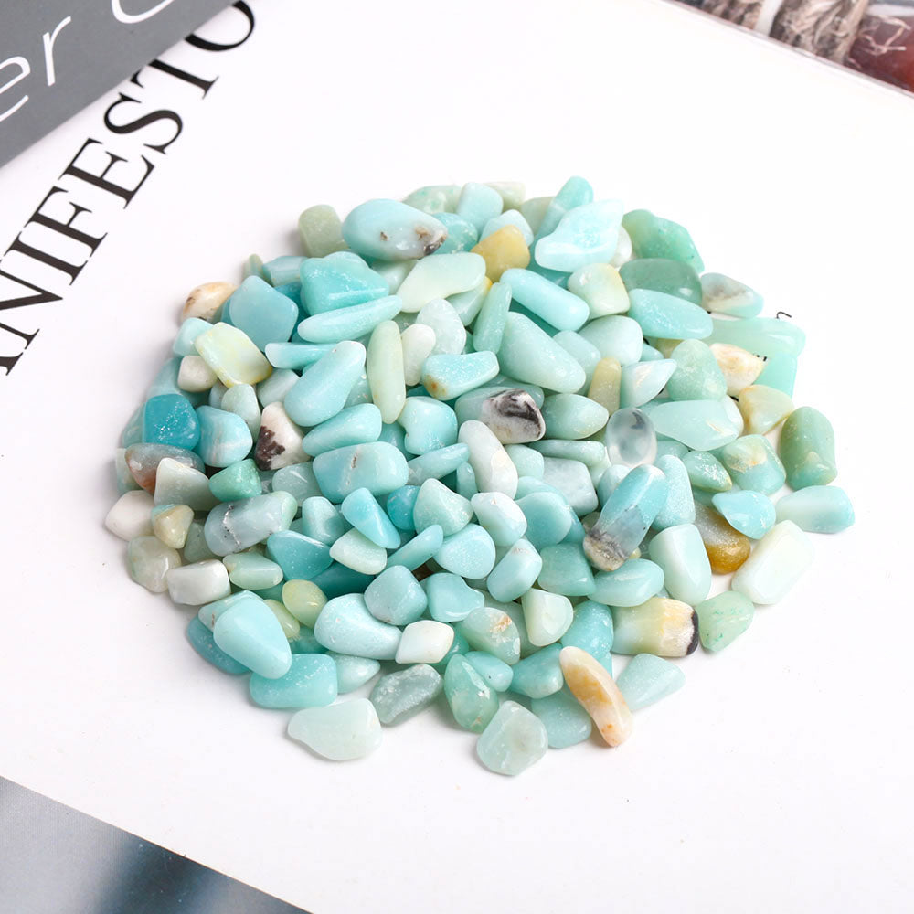 Sky Blue Stone Crystal Chips 5-7mm