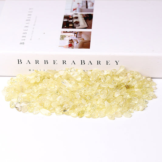 Different Size Citrine Chips for Decoration