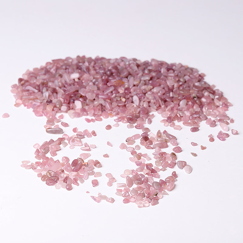Natural Madagascar Rose Quartz Chips