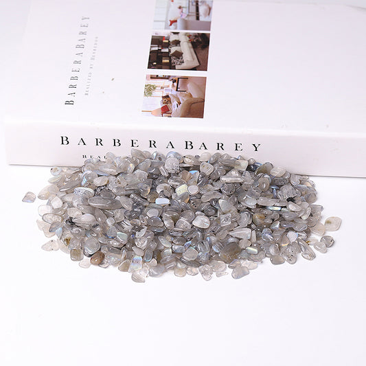 Natural Labradorite Chips Crystal Chips for Decoration