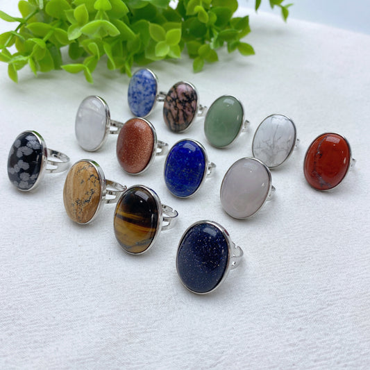 Mixed Crystal Rings Crystal Healing Bulk Wholesale