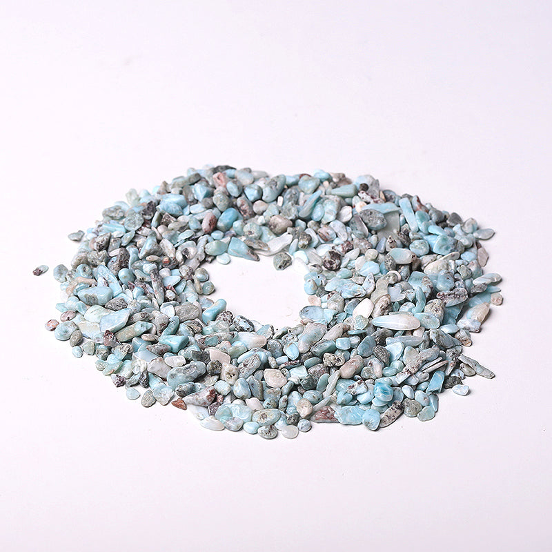 5-7mm Natural Larimar Chips Crystal Chips