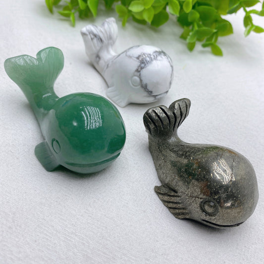 2.3" Mixed Crystal Whale Crystal Healing Bulk Wholesale
