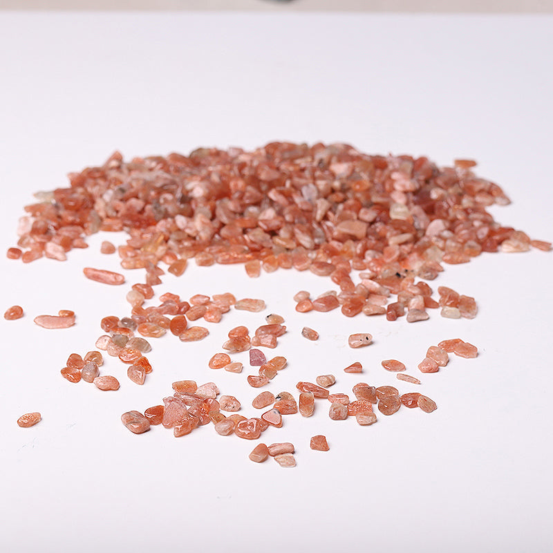 Different Size Natural Golden Strawberry Quartz Chips Crystal Chips for Decoration