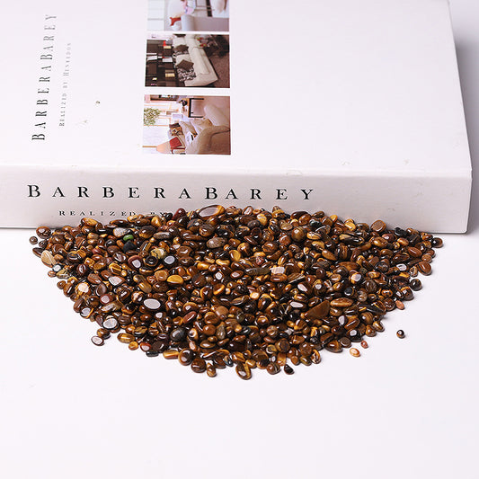 Different Size Natural Tiger Eye Chips Crystal Chips