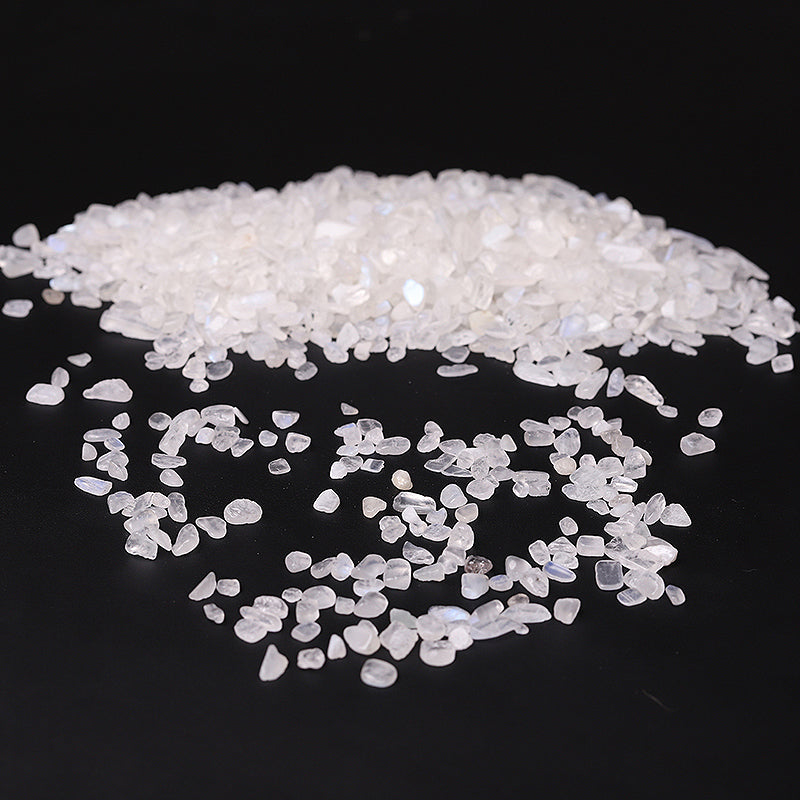 High Quality White Moonstone Chips Crystal Chips for Decoration