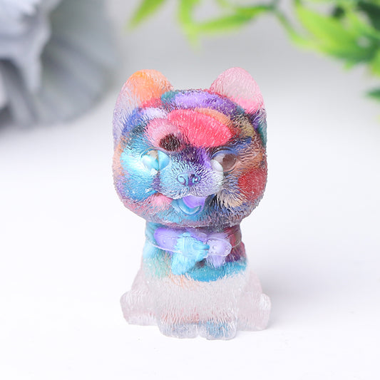 Wholesale Mini Resin Crystal Hiromi Dog