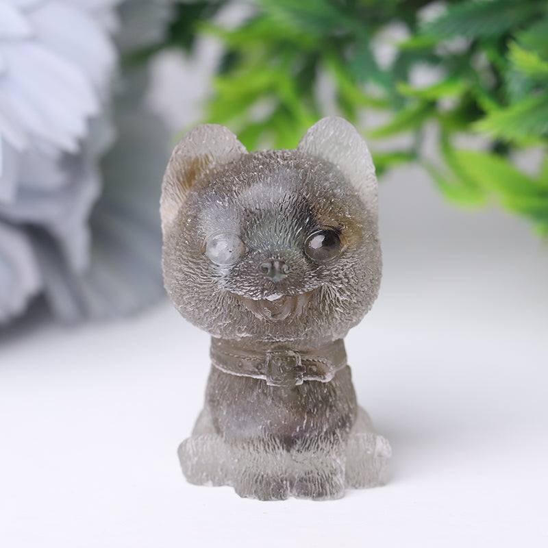 Wholesale Mini Resin Crystal Hiromi Dog
