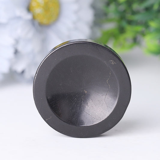Schungite Holder-Round