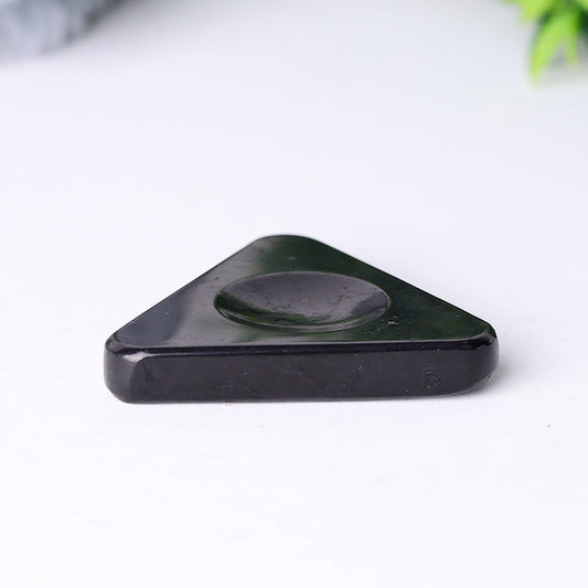 2" Schungite Holder-Triangle