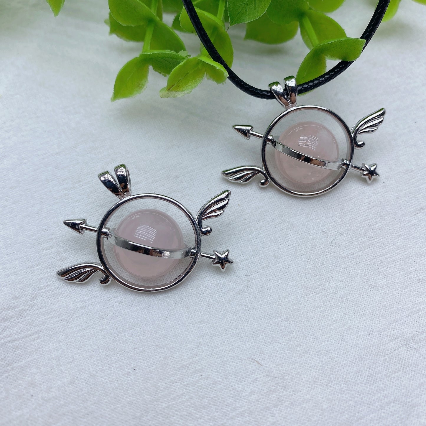 Rose Quartz Pendant Crystal Healing Bulk Wholesale