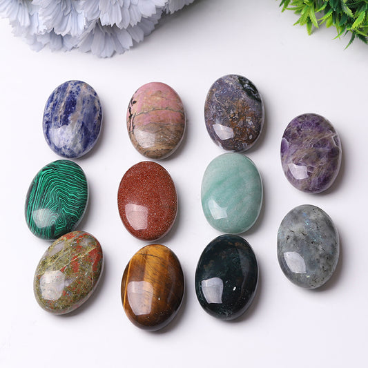 Mixed Crystal Palm Stone