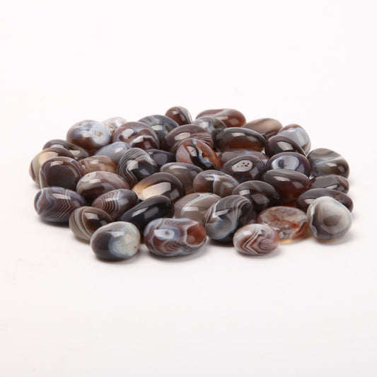 Black Sardonyx Tumbled Stone 0.5kg