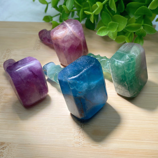 Mixed Fluorite Hammer Carvings Crystal Healing Bulk Wholesale
