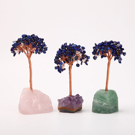 Lapis Crystal Tree