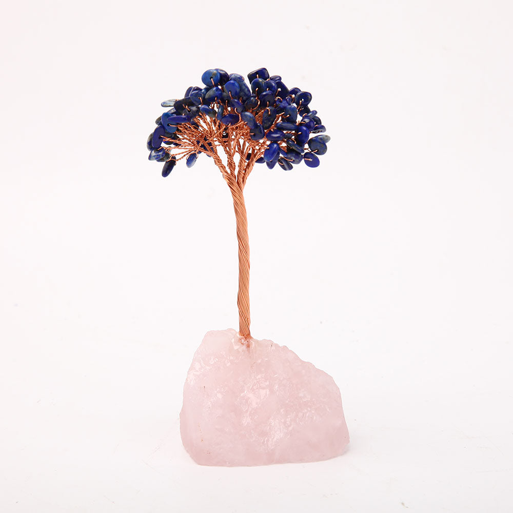 Lapis Crystal Tree
