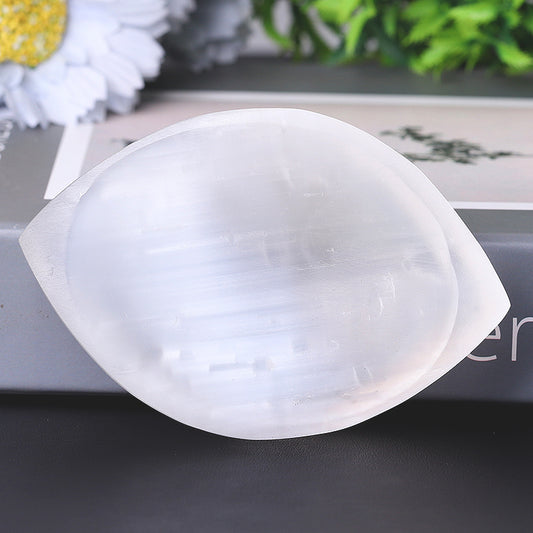 4.2" Polished Selenite Bowl