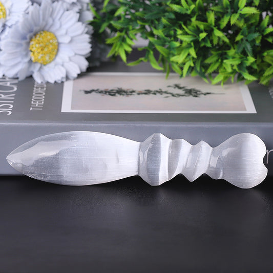 7" Selenite Dagger