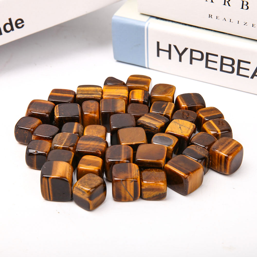 Tiger Eye Cubes Bag