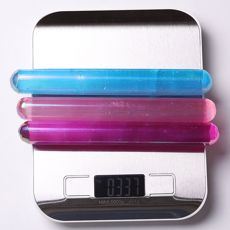 6" Aura Angel Crystal Selenite Wand