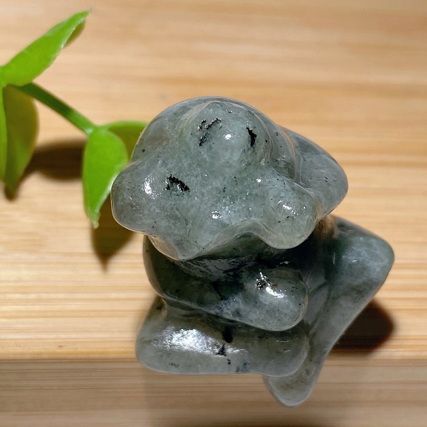1.3" Mixed Crystal Tree Frog Carvings Crystal Healing Bulk Wholesale
