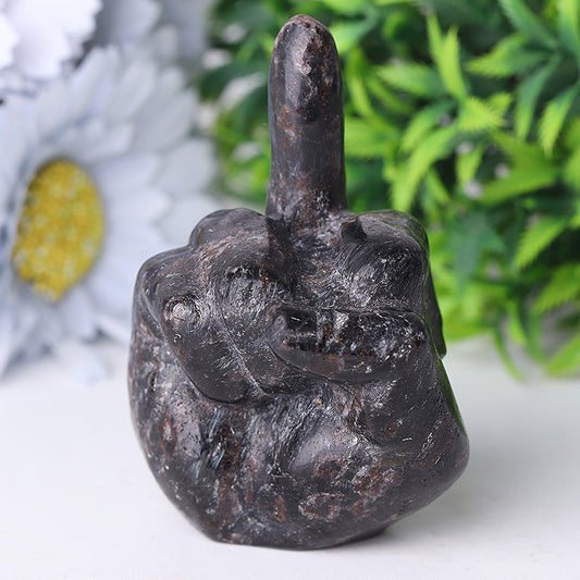 3" Astrophlite Hand Crystal Carvings