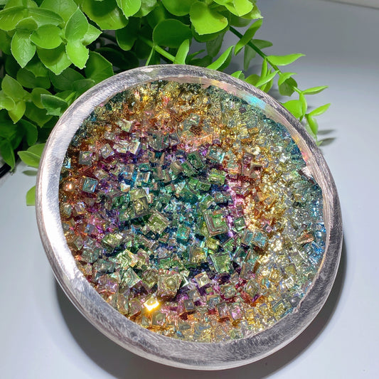 4.2" Aura Bismuth Bowl Crystal Healing Bulk Wholesale