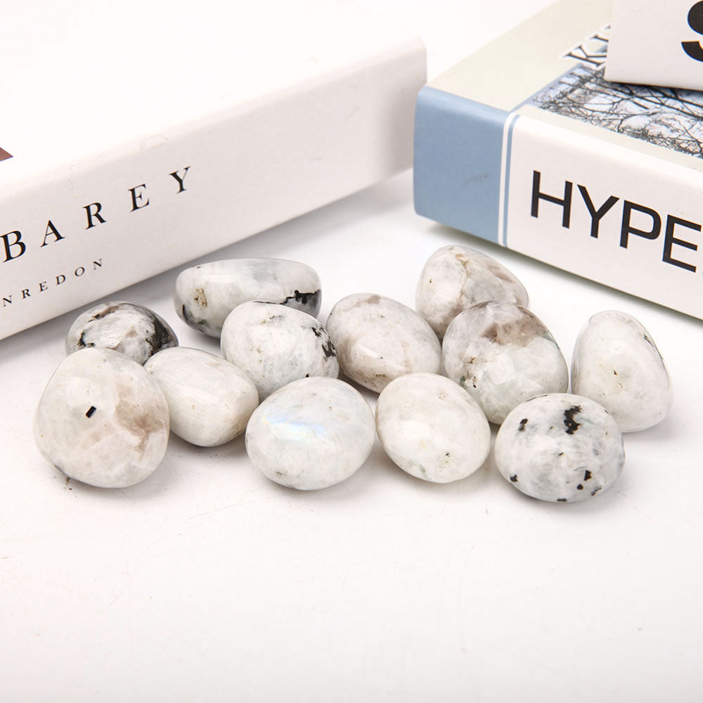 Black Moonstone Tumbles