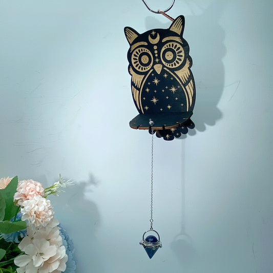 Wooden Shelf for Crystal Pendulum Crystal Healing Bulk Wholesale