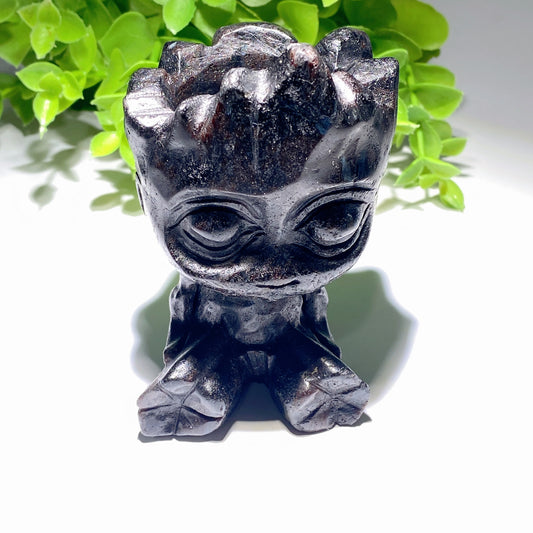 3.8" Mixed Crystal Groot Candle Holder Crystal Healing Bulk Wholesale