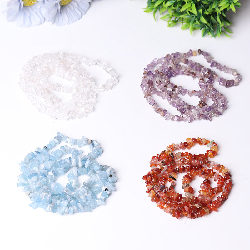 Crystal chips jewellery on sale making