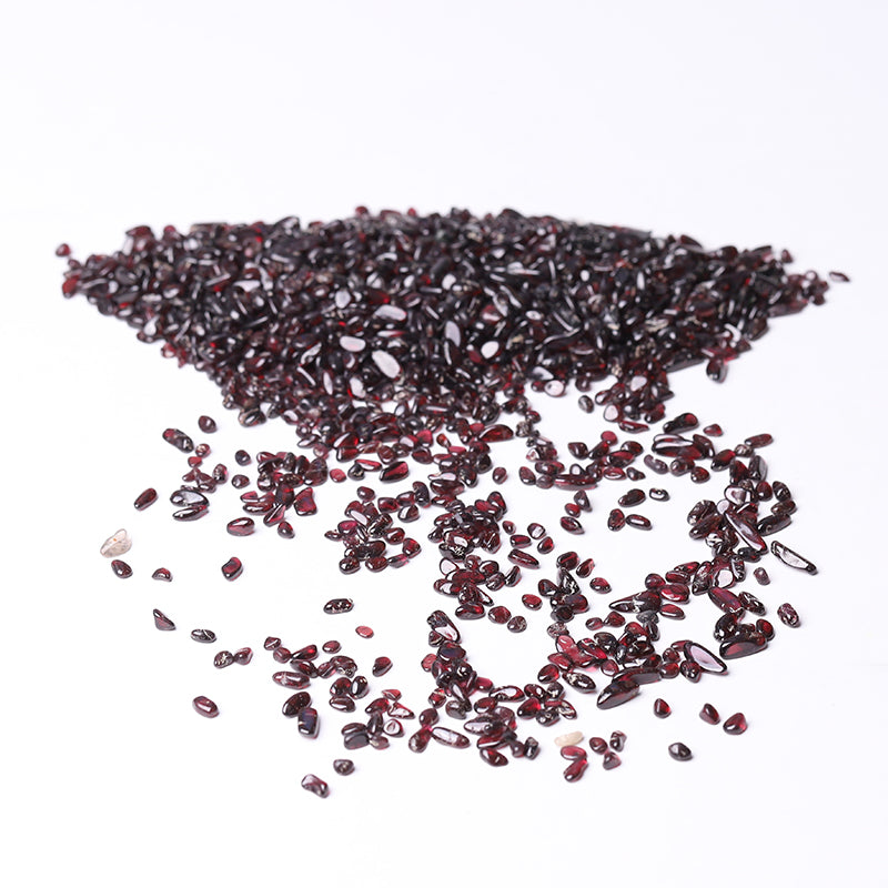 High Quality 5-7mm Natural Garnet Chips