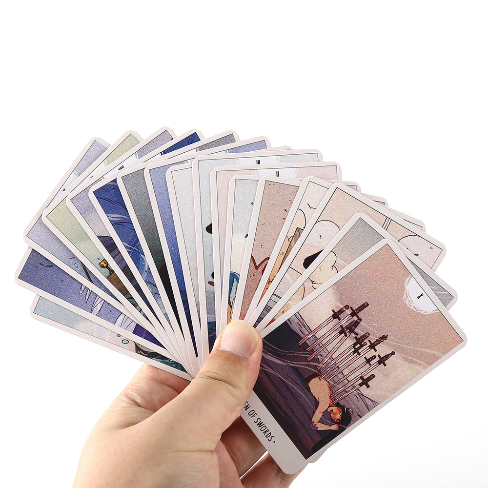 The White Numen Tarot Cards Metal Box