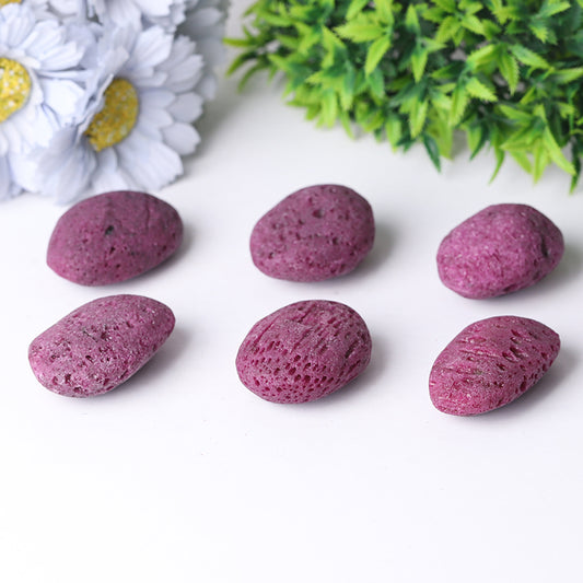 1.5"-2.0" Honey Comb Ruby Tumbles